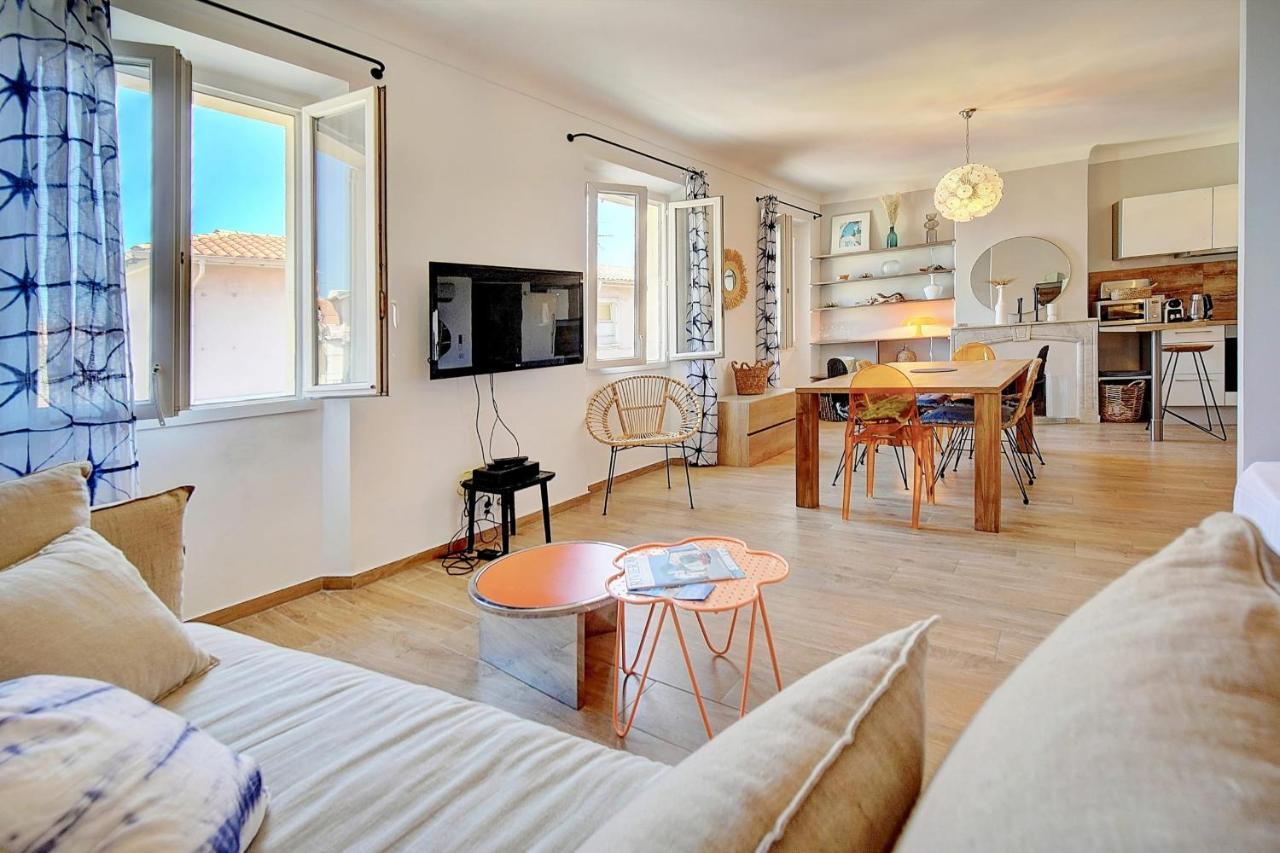 Immogroom - Sea View Apartment - 3 Min From Beach - Ac คานส์ ภายนอก รูปภาพ